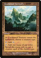 Unclaimed Territory (Retro Frame) (WPN-001) - Wizards Play Network 2023