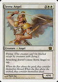 Serra Angel (8ED-045) - 8th Edition Foil