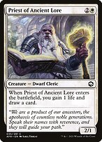 Priest of Ancient Lore (AFR-035) - Adventures in the Forgotten Realms Foil