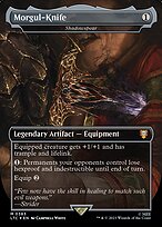 Morgul-Knife - Shadowspear (Surge Foil) (LTC-383) - Tales of Middle-earth Commander / Morgul-Knife (Borderless) Foil