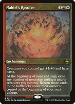 Nahiri's Resolve (MAT-137) - March of the Machine: The Aftermath Etched Foil