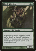 Elvish Warrior (MOR-120) - Morningtide Foil