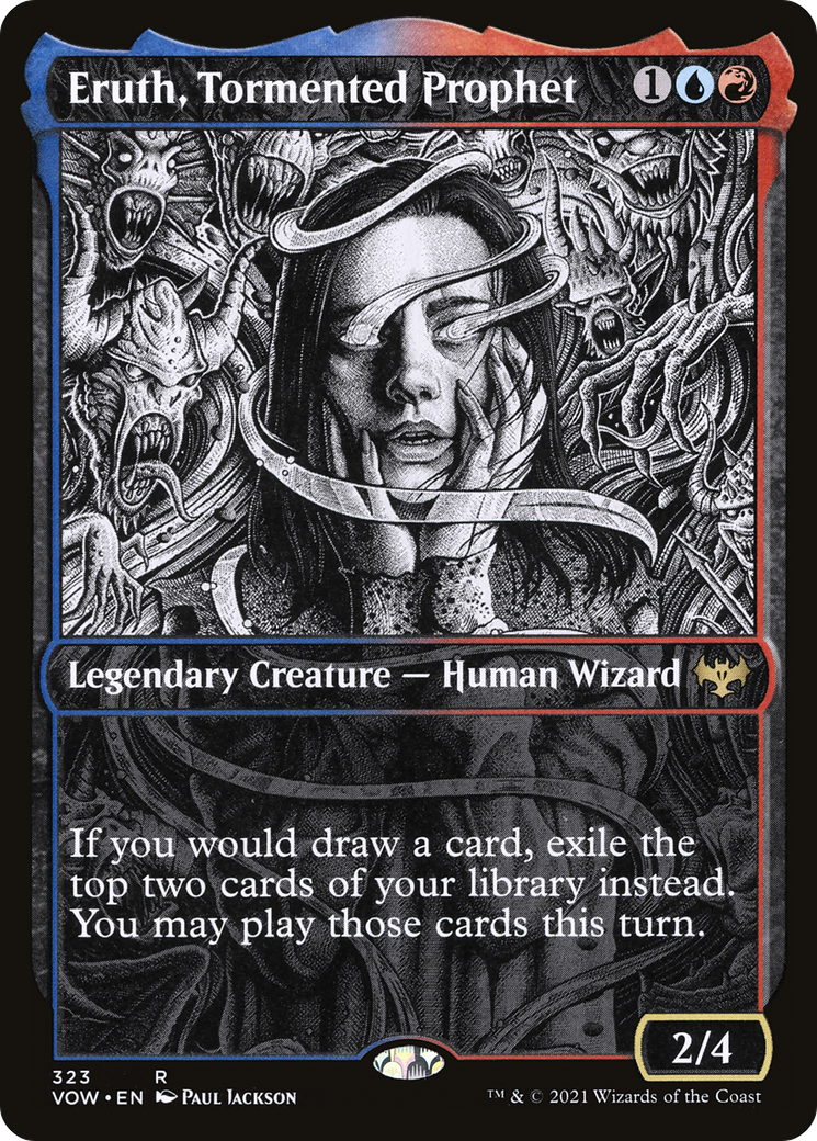 Eruth, Tormented Prophet (Showcase) (VOW-323) - Innistrad: Crimson Vow: (Showcase)