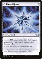Coldsteel Heart (2X2-301) - Double Masters 2022: (snow) Foil