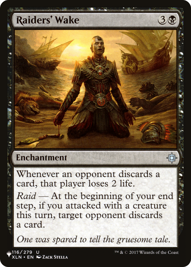 Raiders' Wake (LIST-XLN-116) - The List