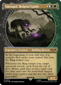 Smeagol, Helpful Guide (Showcase) (Surge Foil) (LTR-822) - The Lord of the Rings: Tales of Middle-earth: (Showcase) (Borderless) Foil