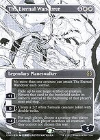 The Eternal Wanderer (Borderless) (ONE-335) - Phyrexia: All Will Be One: (Showcase)