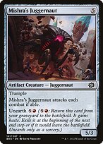 Mishra's Juggernaut (BRO-161) - The Brothers' War Foil