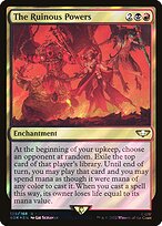 The Ruinous Powers (Surge Foil) (40K-139) - Warhammer 40,000 Commander Foil