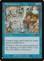 Miscalculation (LIST-ULG-36) - The List