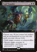Soul Transfer (Extended Art) (NEO-460) - Kamigawa: Neon Dynasty: (Extended Art)