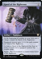 Gavel of the Righteous (Extended Art) (NCC-183) - New Capenna Commander: (Extended Art)