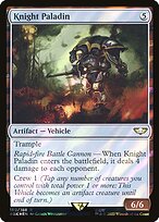 Knight Paladin (Surge Foil) (40K-160) - Warhammer 40,000 Commander Foil