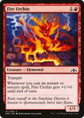 Fire Urchin (GRN-101) - Guilds of Ravnica Foil
