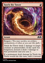 Torch the Tower (WOE-153) - Wilds of Eldraine