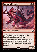 Sawhorn Nemesis (M3C-112) - Modern Horizons 3 Commander