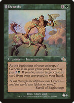 Genesis (JUD-117) - Judgment: (tombstone) Foil