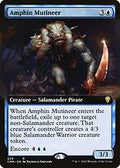 Amphin Mutineer (Extended Art) (CMR-629) - Commander Legends: (Extended Art)