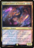 Exalted Flamer of Tzeentch (Surge Foil) (40K-119) - Warhammer 40,000 Commander Foil