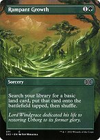 Rampant Growth (Borderless) (2X2-371) - Double Masters 2022