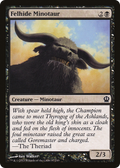 Felhide Minotaur (THS-087) - Theros Foil