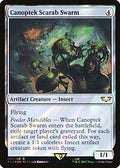 Canoptek Scarab Swarm (Surge Foil) (40K-150) - Warhammer 40,000 Commander Foil