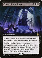 Court of Ambition (Extended Art) (CMR-645) - Commander Legends: (Extended Art)