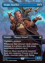 Drake Hatcher (Borderless) (FDN-306) - Foundations Foil