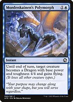 Mordenkainen's Polymorph (AFR-065) - Adventures in the Forgotten Realms Foil