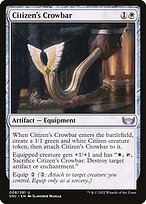 Citizen's Crowbar (SNC-008) - Streets of New Capenna Foil