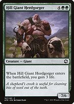 Hill Giant Herdgorger (AFR-187) - Adventures in the Forgotten Realms Foil