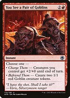 You See a Pair of Goblins (AFR-170) - Adventures in the Forgotten Realms Foil