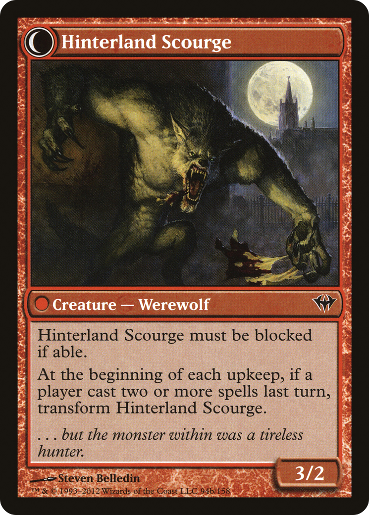 Hinterland Hermit (DKA-094) - Dark Ascension: (Double Faced Transform) Foil