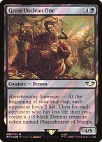 Great Unclean One (Surge Foil) (40K-035) - Warhammer 40,000 Commander Foil