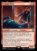 Donna Noble (Surge Foil) (WHO-687) - Doctor Who Foil