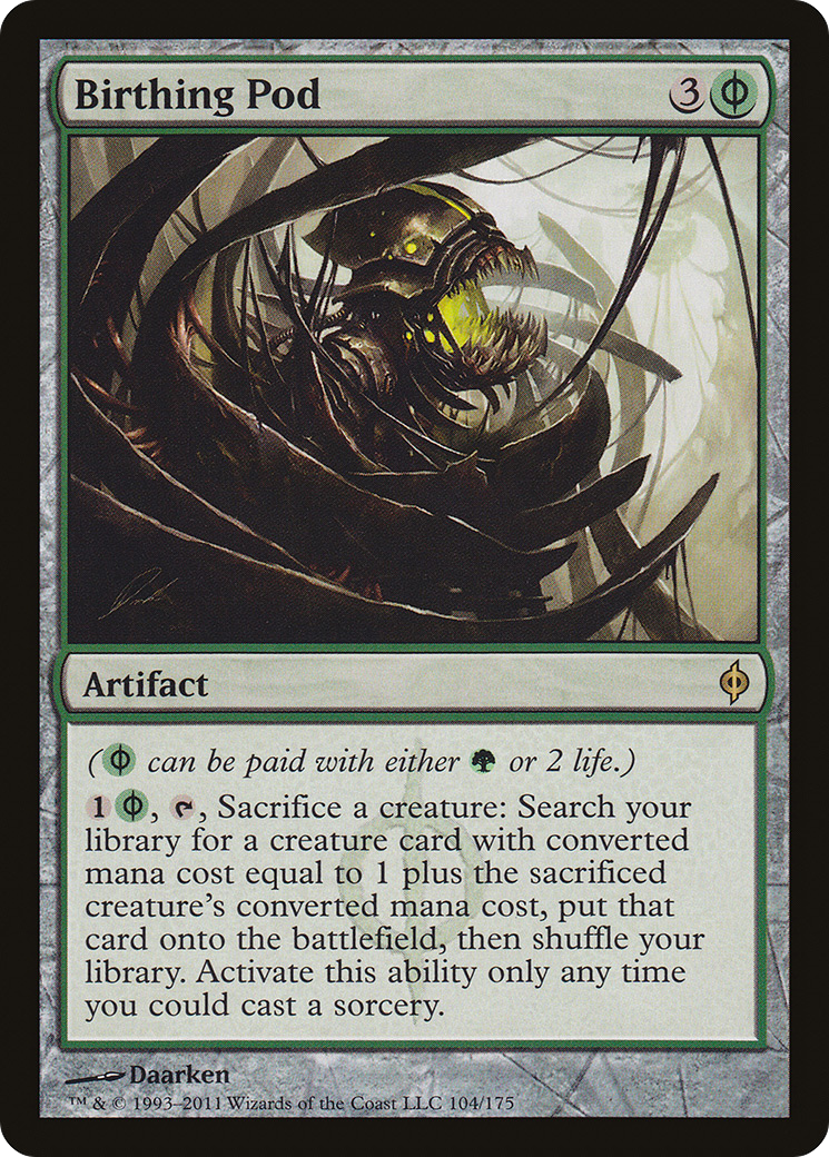 Birthing Pod (NPH-104) - New Phyrexia Foil