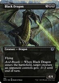Black Dragon (Borderless) (AFR-291) - Adventures in the Forgotten Realms (Borderless)