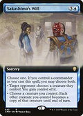 Sakashima's Will (Extended Art) (CMR-642) - Commander Legends: (Extended Art) Foil