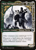 Maja, Bretagard Protector (Showcase) (KHM-327) - Kaldheim: (Showcase) Foil