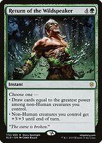 Return of the Wildspeaker (ELD-172) - Throne of Eldraine