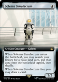 Solemn Simulacrum (Extended Art) (WHO-480) - Doctor Who: (Extended Art)