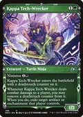 Kappa Tech-Wrecker (Showcase) (NEO-348) - Kamigawa: Neon Dynasty: (Showcase) Foil