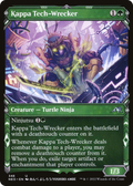 Kappa Tech-Wrecker (Showcase) (NEO-348) - Kamigawa: Neon Dynasty: (Showcase) Foil