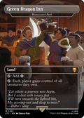 Green Dragon Inn - Homeward Path (LTC-365) - Tales of Middle-earth Commander / Green Dragon Inn (Borderless) Foil