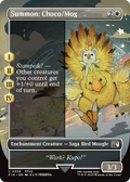 Summon: Choco/Mog (Borderless) (FIN-358) - FINAL FANTASY: (enchantment) Foil