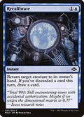 Recalibrate (MH2-057) - Modern Horizons 2 Foil