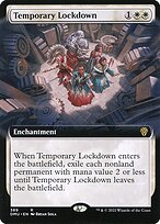 Temporary Lockdown (Extended Art) (DMU-389) - Dominaria United: (Extended Art) Foil