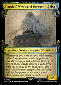 Gandalf, Westward Voyager (Showcase Scrolls) (LTC-463) - Tales of Middle-earth Commander: (Showcase)