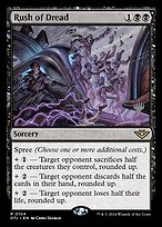 Rush of Dread (PPOTJ-104) - Outlaws of Thunder Junction Promos