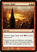 Seismic Spike (RAV-141) - Ravnica: City of Guilds Foil